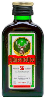 Mini Jägermeister  35% 0,04l (holá fľaša)