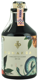 Munakra Dry Gin 42% 0.5L (čistá fľaša)
