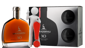 Sarajishvili XO + 2 Poháre 40% 0,7L