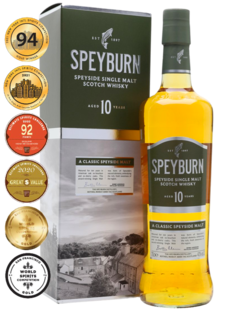 Speyburn 10YO 40% 0,7L (kartón)
