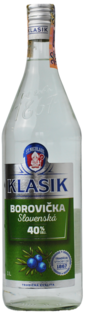 St.Nicolaus Borovička Slovenská 40% 1L (holá fľaša)