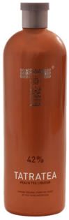 Tatratea Peach Tea 42% 0.7l (holá fľaša)