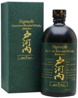 Togouchi 9YO WHISKY 40% 0,7L (kartón)