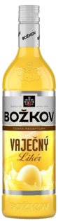 Vaječný Likér Božkov 15% 0,5l (holá fľaša)