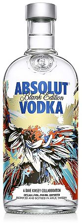 Absolut Blank by Dave Kinsey 40% 0,7l