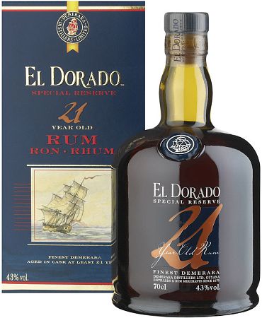El Dorado 21 ročný 43% 0,7l