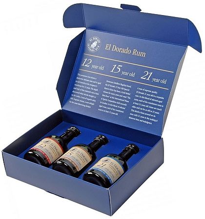 El Dorado Mini Set 3x0,05l 42% 0,15l