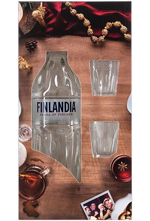 Finlandia s 2 pohármi 40% 0,7l