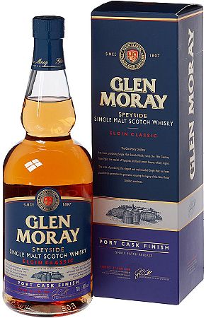 Glen Moray Classic Port Cask Finish 40% 0,7l