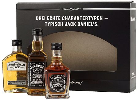 Jack Daniels Mini Set 3x0,05l 41,67% 0,15l