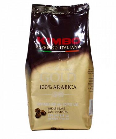 Kimbo Aroma Gold zrnková káva 250g