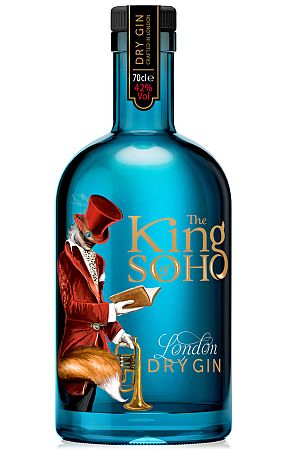 King of Soho London Dry Gin 42% 0,7l