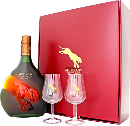 Meukow Napoleon s 2 pohármi 40% 0,7l