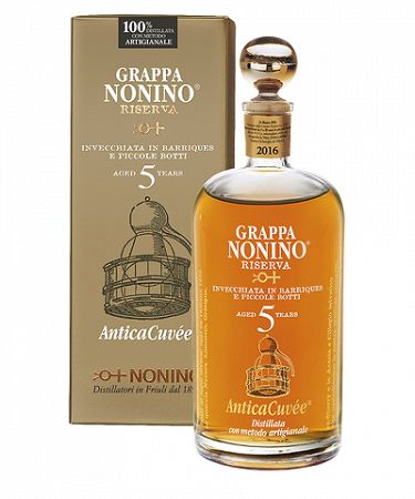 Nonino Grappa RISERVA Antica Cuvée 5 Years 0,7l (43%)