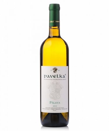 Pavelka Pálava Víno biele polosuché 2015 0,75L