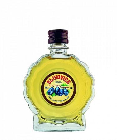 Rudolf Jelínek Slivovica Zlatá budík 50ml (50%)