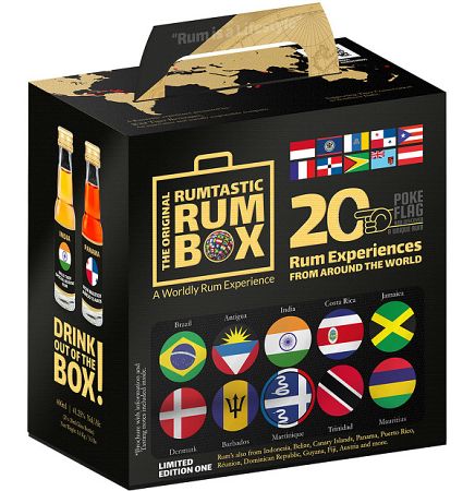 The Original Rumtastic Rum Box 41,25% 0,4l