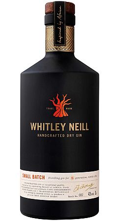 Whitley Neill Handcrafted Dry Gin 1l 43%