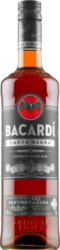Bacardi Carta Negra 40% 0,7L (holá fľaša)