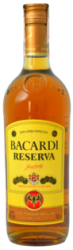 Bacardi Reserva 40% 0,7L (čistá fľaša)