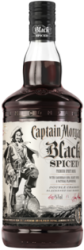 Captain Morgan Black Spiced 40% 1l (holá fľaša)