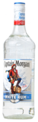 Captain Morgan White 37,5% 1,0L (holá fľaša)