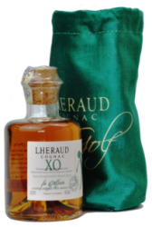 Cognac Lheraud Golf XO 40% 0,2L (darčekové balenie plátené vrecúško)