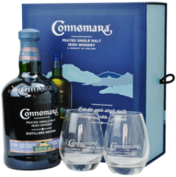 Connemara Distillers Edition 43% 0,7L (darčekové balenie s 2 pohármi)