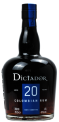 Dictador 20YO 40% 0,7L (holá fľaša)