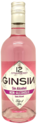 Gin Sin Premium Strawberry Alcohol Free 0.0% 0.7L (čistá fľaša)