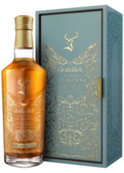 Glenfiddich 26YO Grande Couronne Cognac Cask Finish 43.8% 0.7L (darčekové balenie kazeta)
