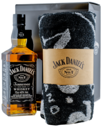 Jack Daniel's Old N°. 7 40% 0,7L (darčekové balenie s osuškou)