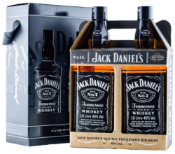Jack Daniel's Old N°. 7 (Twin Pack) 40% 2x1,0L (krabička)