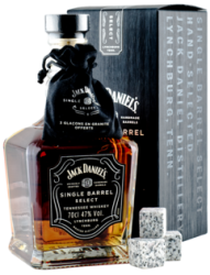 Jack Daniel's Single Barrel Select 47% 0.7L (darčekové balenie s chladiacimi kameňmi)