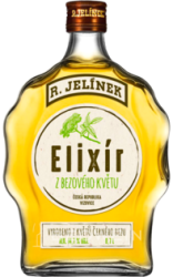 Jelínek Elixír z bazového kvetu 14,7% 0,7l (holá fľaša)