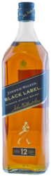Johnnie Walker 12YO Black Label 40% 1.0L (čistá fľaša)
