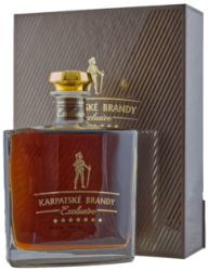 Karpatské Brandy Exclusive 40% 0,7l (darčekové balenie kazeta)
