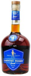 Karpatské Brandy Špeciál VS 38% 0.7L (čistá fľaša)