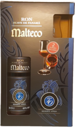 Malteco 10YO 40% 0.7L (darčškové balenie s 2 pohármi)