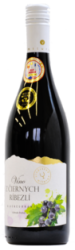 Miluron víno z čiernych ríbezlí 11% 0,75l (holá fľaša)