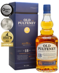 Old Pulteney 18YO 46% 0,7L (kartón)