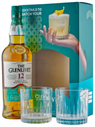 The Glenlivet 12YO 40% 0,7L (darčekové balenie s 2 pohármi)