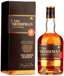The Irishman Founder´s Reserve 40% 0,7L (kartón)