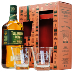 Tullamore Dew 40% 0,7l (darčekové balenie s 2 pohármi)