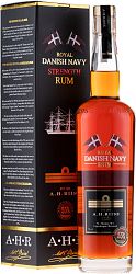 A.H. Riise Royal Danish Navy Strength Rum 55% 0,7l