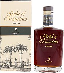 Gold of Mauritius Dark Rum 5 Solera 40% 0,7l