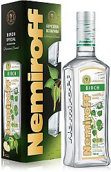 Nemiroff Birch Buds s 3 pohármi 40% 0,7l