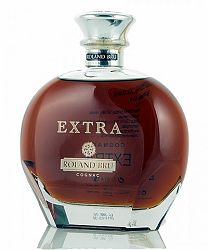 Roland Bru Cognac Extra Eternite + GB - Carafe Puccini 0,7l (40%)