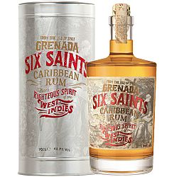 Six Saints Caribbean Rum v plechovej tube 41,7% 0,7l