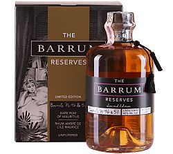 The Barrum Unfiltered Dark Rum 42% 0,7l
